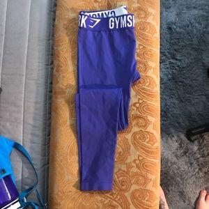 Gym Shark Fit Leggings Indigo/White